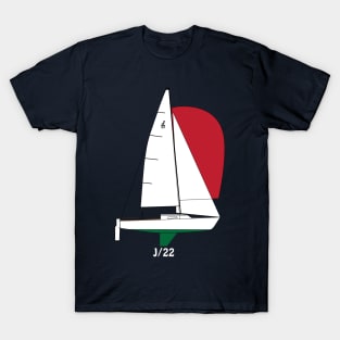 J/22 Sailboat T-Shirt